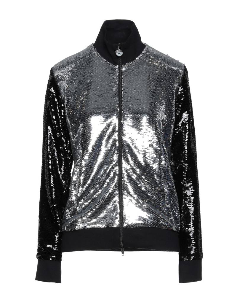 CHIARA FERRAGNI Jacke & Anorak Damen Schwarz von CHIARA FERRAGNI