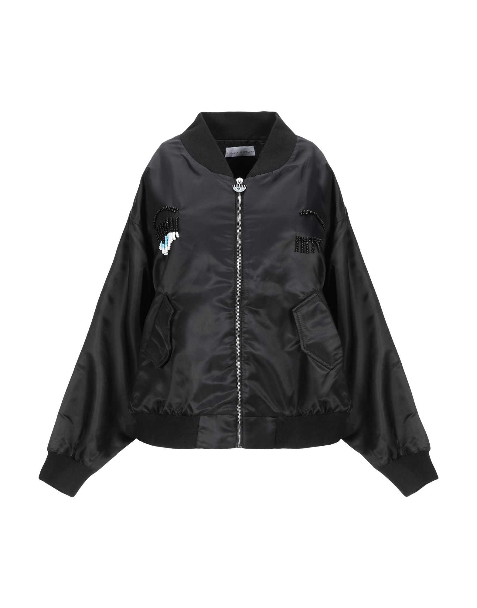CHIARA FERRAGNI Jacke & Anorak Damen Schwarz CHIARA FERRAGNI Jacke & Anorak Damen Schwarz von CHIARA FERRAGNI