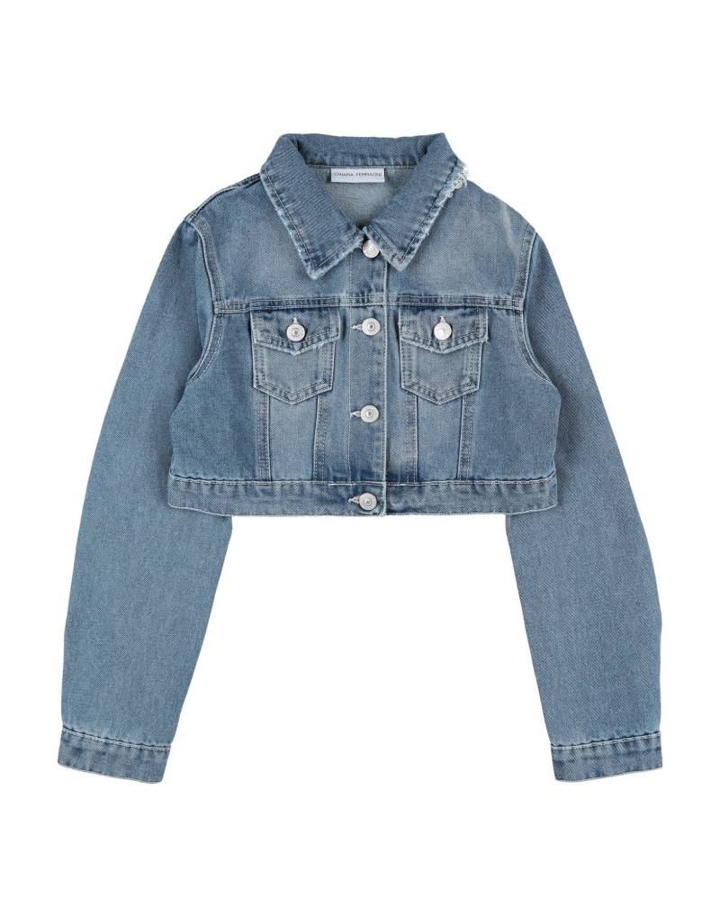 CHIARA FERRAGNI Jeansjacke/-mantel Kinder Blau von CHIARA FERRAGNI