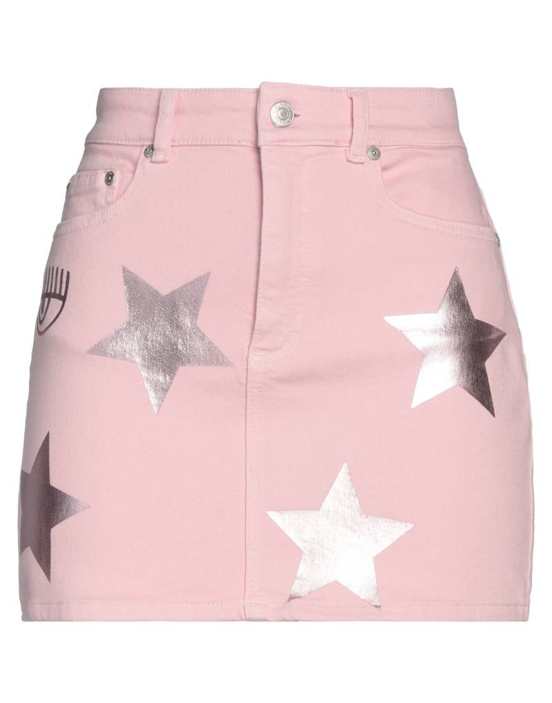 CHIARA FERRAGNI Jeansrock Damen Rosa von CHIARA FERRAGNI