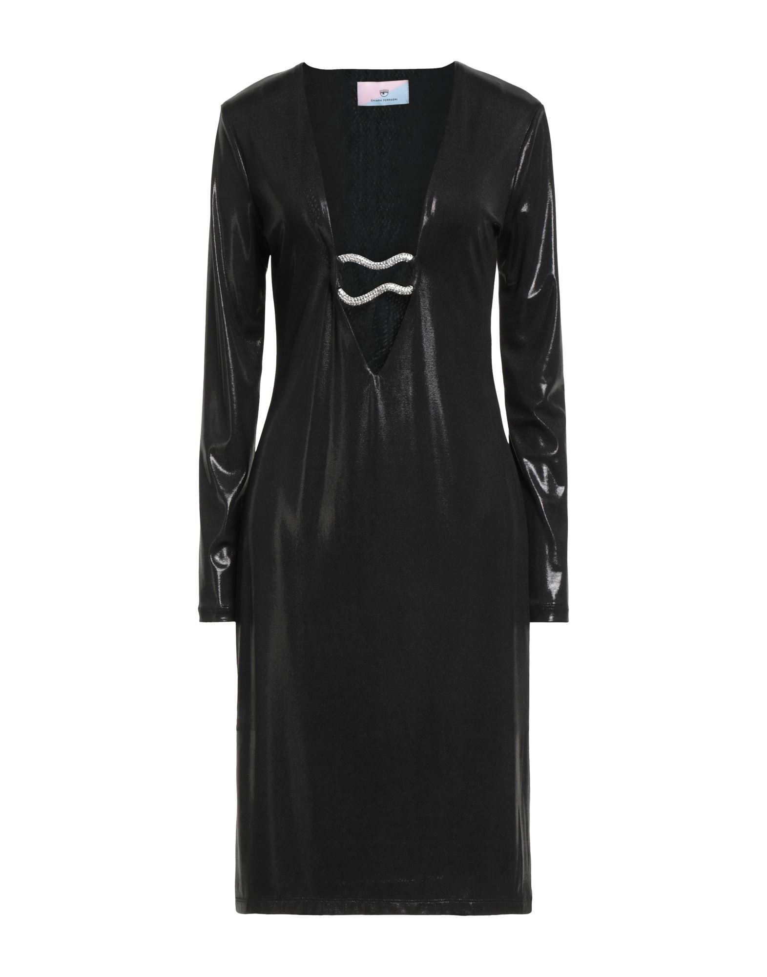 CHIARA FERRAGNI Midi-kleid Damen Schwarz von CHIARA FERRAGNI