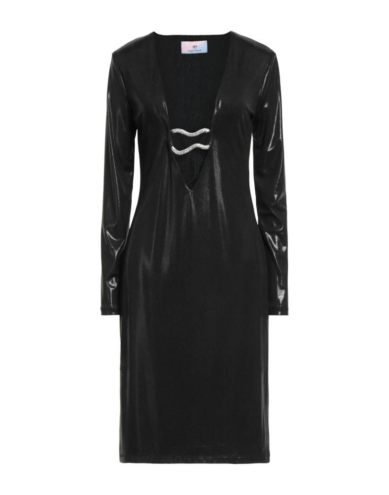 CHIARA FERRAGNI Midi-kleid Damen Schwarz von CHIARA FERRAGNI