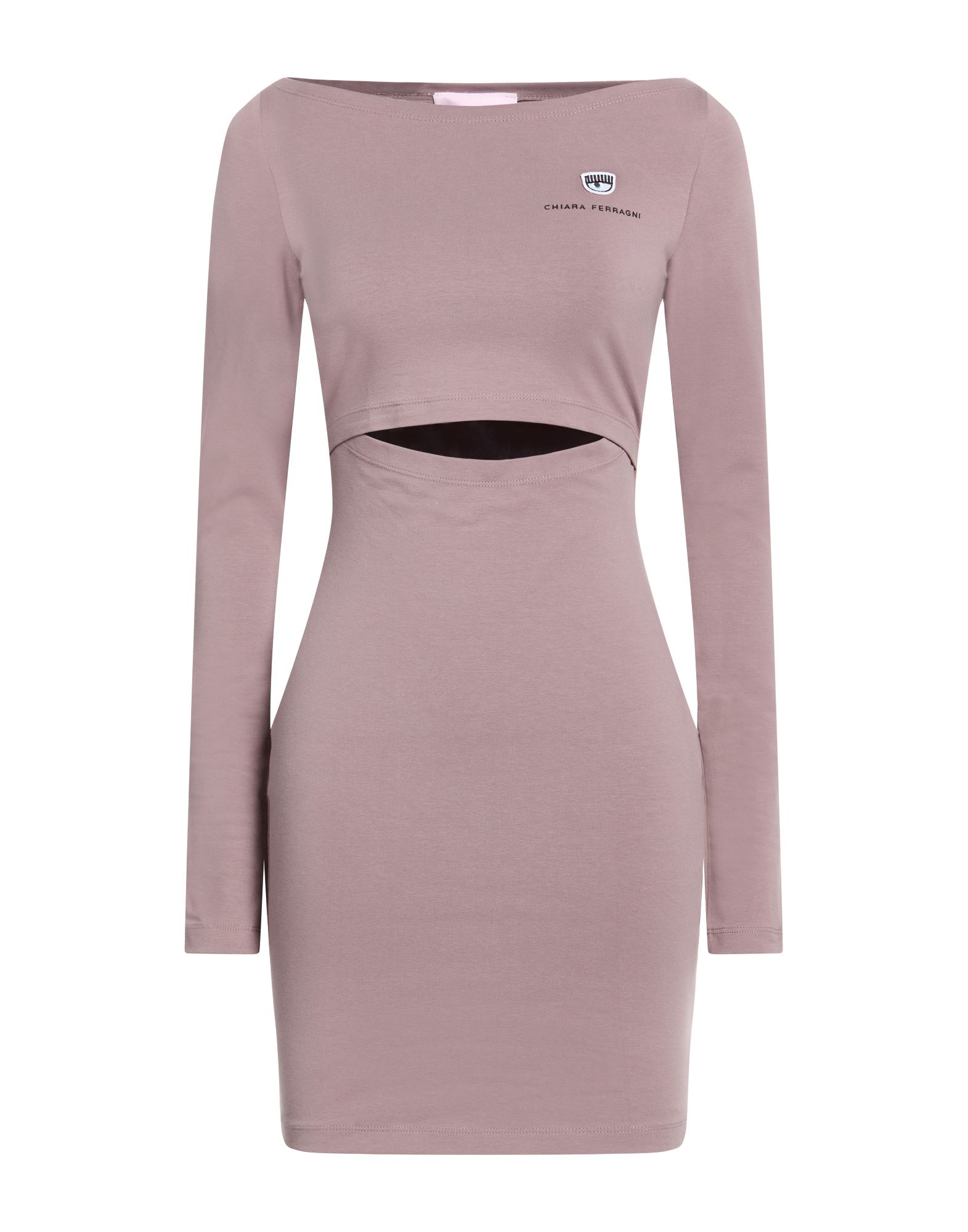 CHIARA FERRAGNI Mini-kleid Damen Maulwurfsgrau von CHIARA FERRAGNI