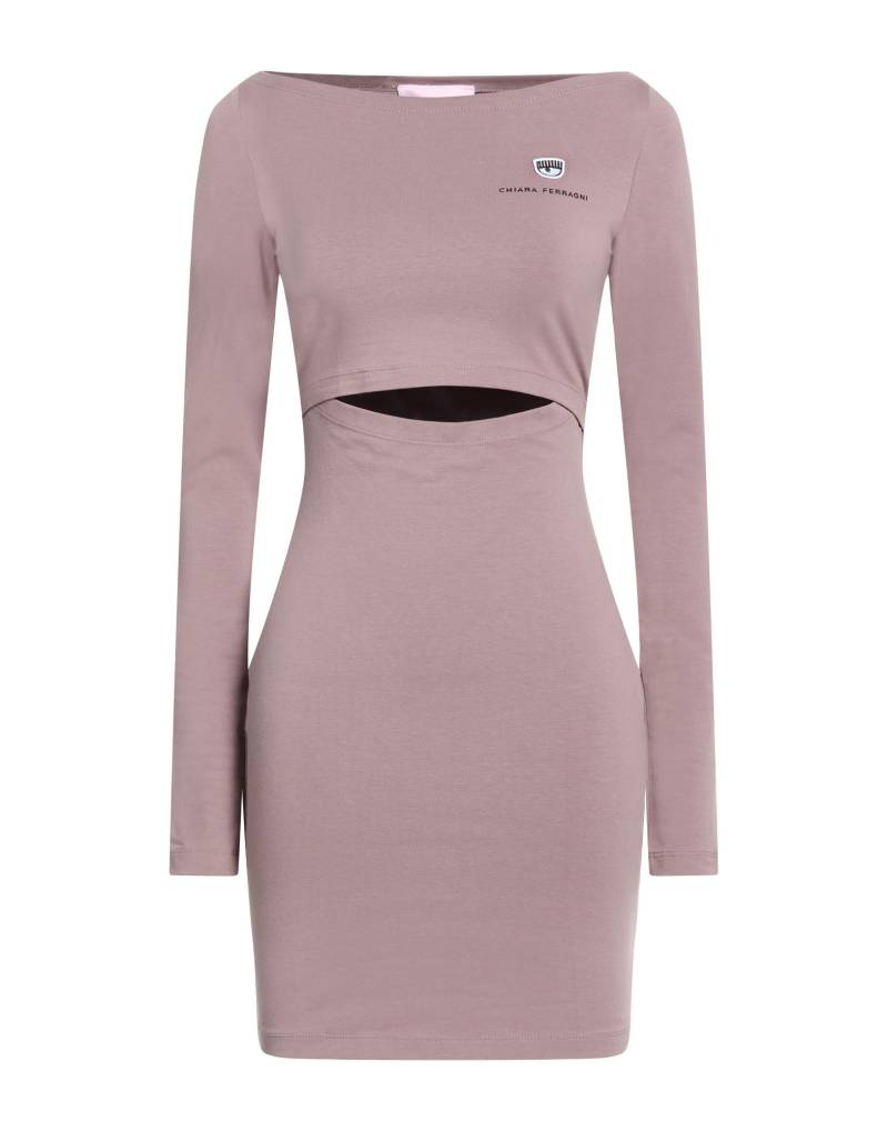 CHIARA FERRAGNI Mini-kleid Damen Maulwurfsgrau von CHIARA FERRAGNI