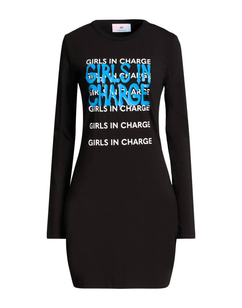 CHIARA FERRAGNI Mini-kleid Damen Schwarz von CHIARA FERRAGNI