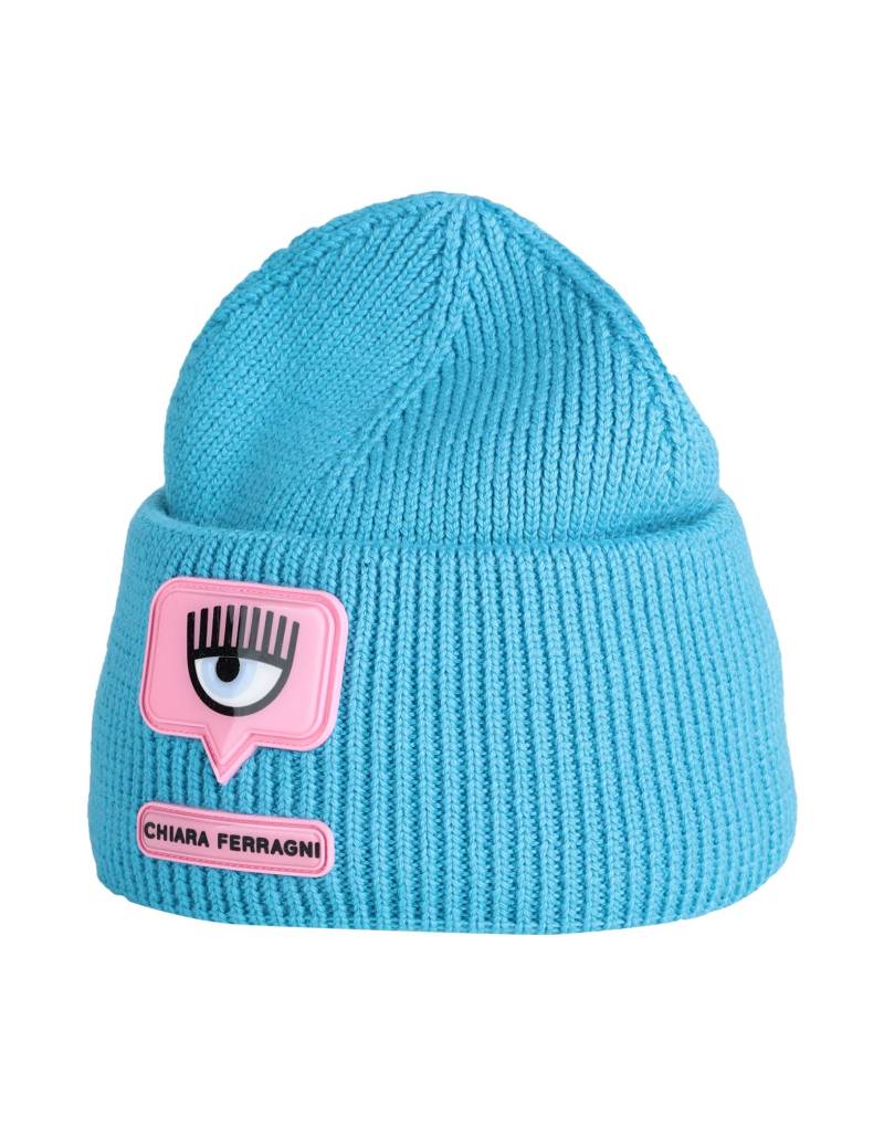 CHIARA FERRAGNI Mützen & Hüte Damen Azurblau von CHIARA FERRAGNI