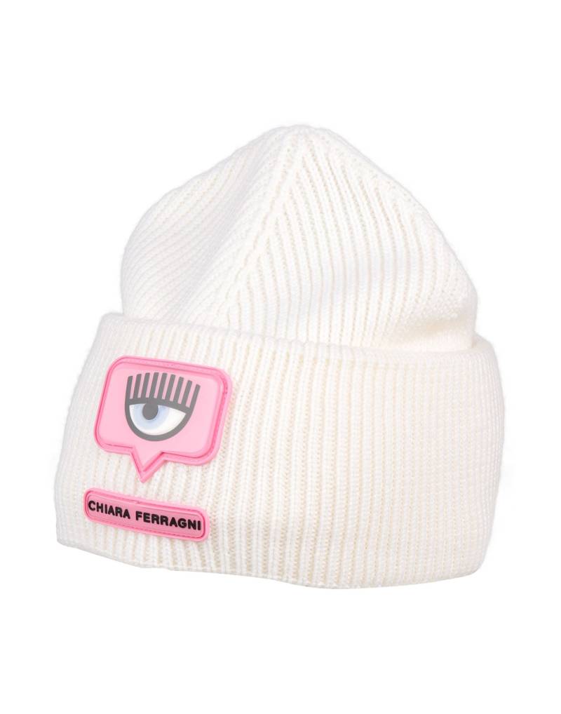 CHIARA FERRAGNI Mützen & Hüte Damen Elfenbein von CHIARA FERRAGNI