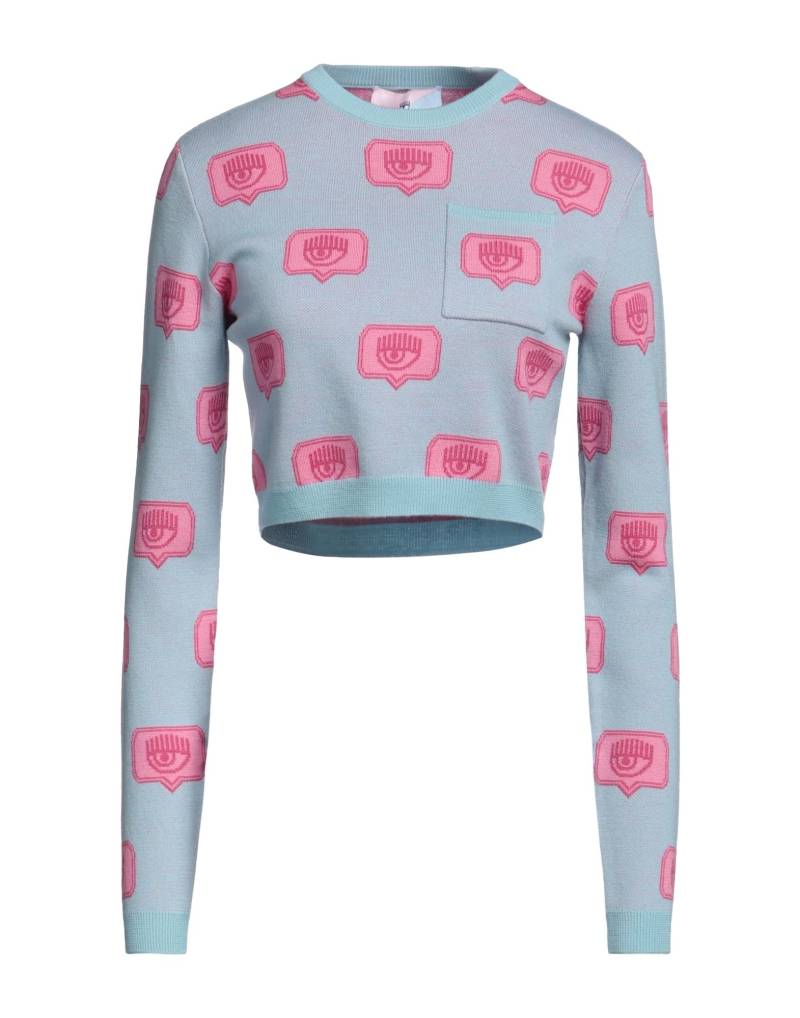 CHIARA FERRAGNI Pullover Damen Himmelblau von CHIARA FERRAGNI