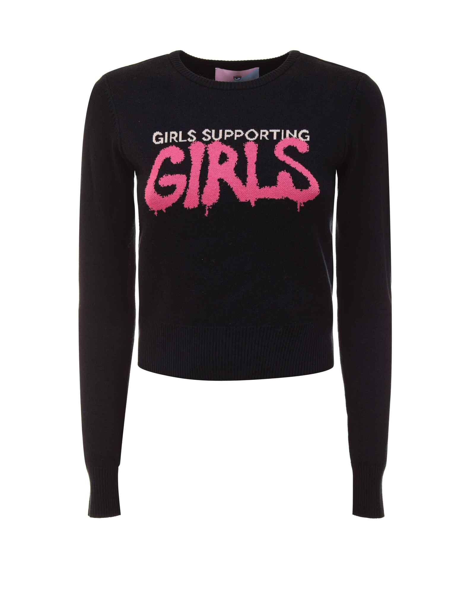 CHIARA FERRAGNI Pullover Damen Schwarz von CHIARA FERRAGNI