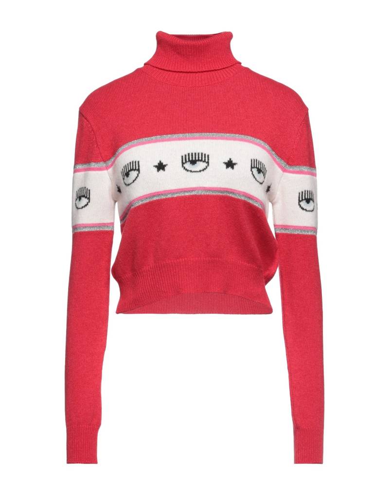 CHIARA FERRAGNI Rollkragenpullover Damen Rot von CHIARA FERRAGNI