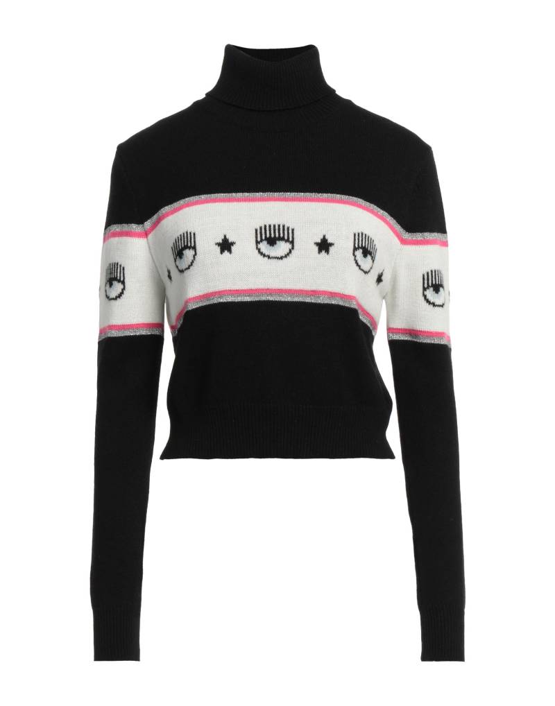 CHIARA FERRAGNI Rollkragenpullover Damen Schwarz von CHIARA FERRAGNI