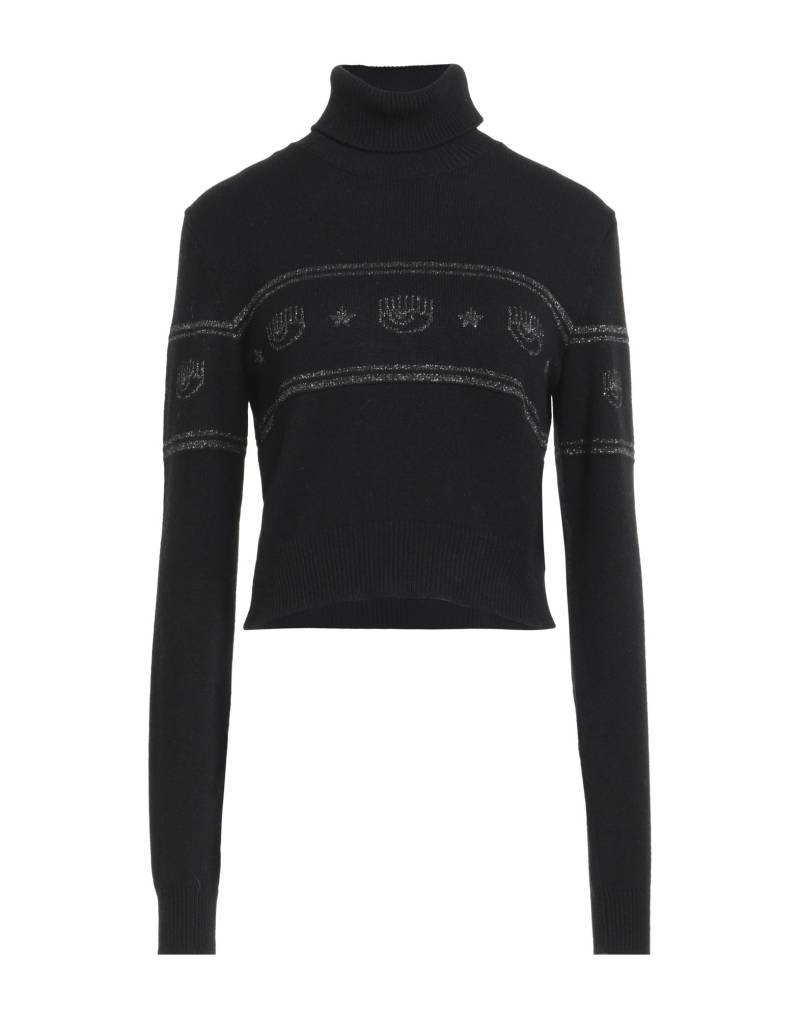 CHIARA FERRAGNI Rollkragenpullover Damen Schwarz von CHIARA FERRAGNI