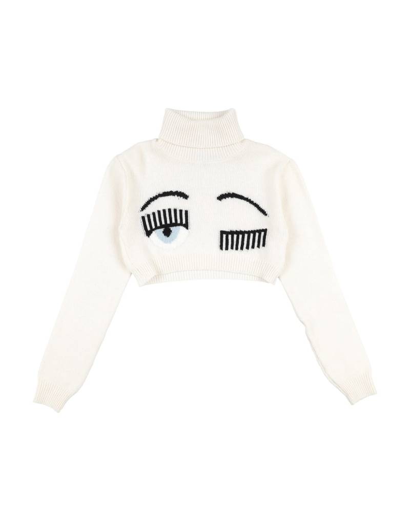 CHIARA FERRAGNI Rollkragenpullover Kinder Elfenbein von CHIARA FERRAGNI
