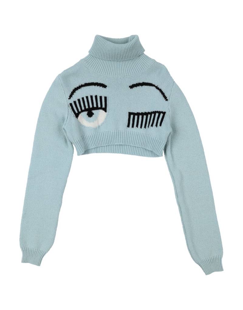 CHIARA FERRAGNI Rollkragenpullover Kinder Himmelblau von CHIARA FERRAGNI