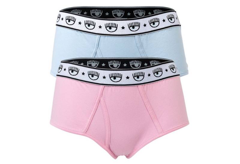 CHIARA FERRAGNI Slip Damen Slip 2er Pack Baumwolle (Packung, 2er Pack) von CHIARA FERRAGNI