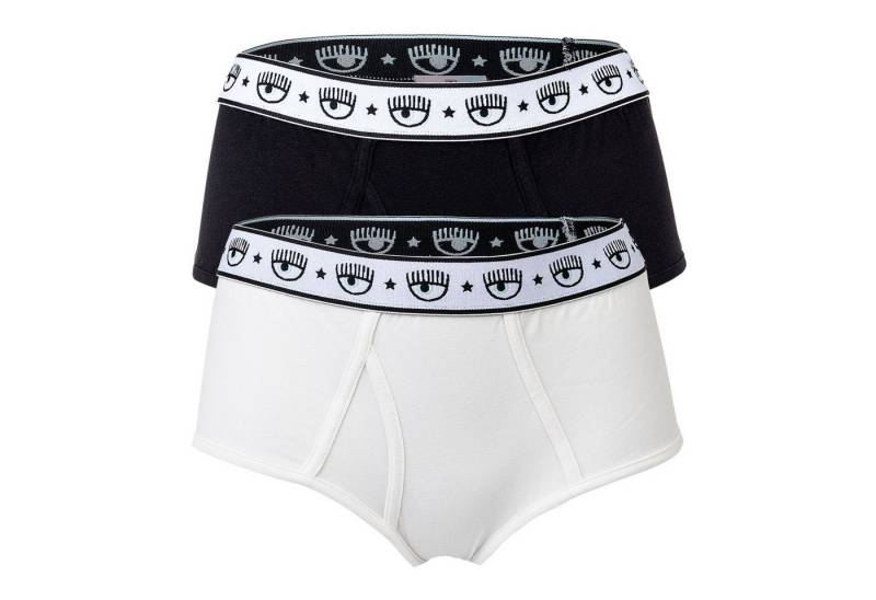 CHIARA FERRAGNI Slip Damen Slip 2er Pack Baumwolle (Packung, 2er Pack) von CHIARA FERRAGNI