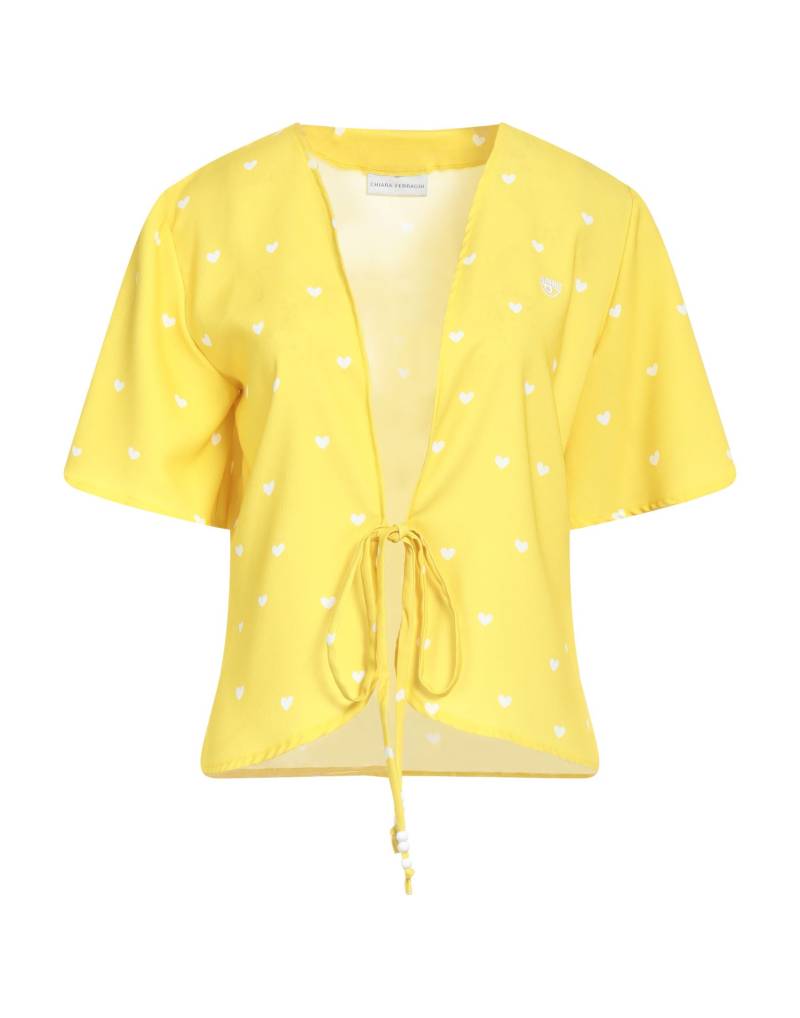 CHIARA FERRAGNI Strickjacke Damen Gelb von CHIARA FERRAGNI