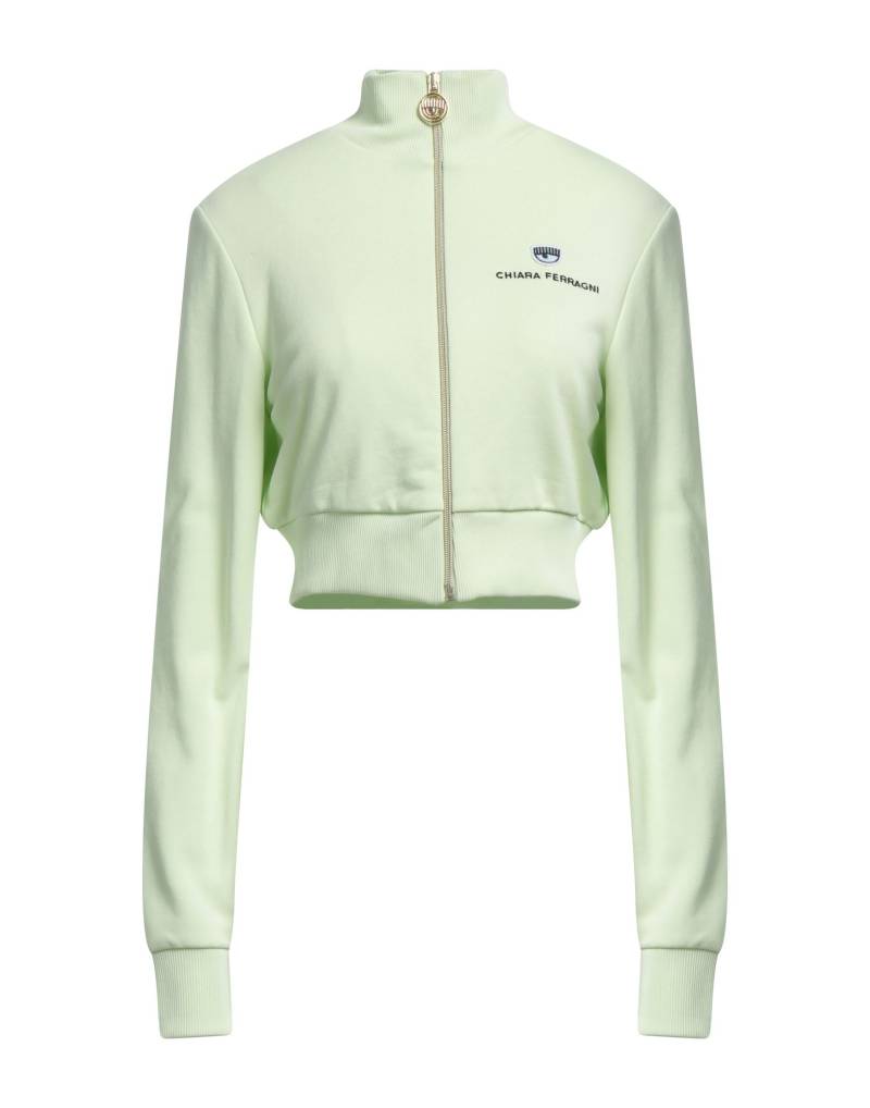 CHIARA FERRAGNI Sweatshirt Damen Limettengrün von CHIARA FERRAGNI