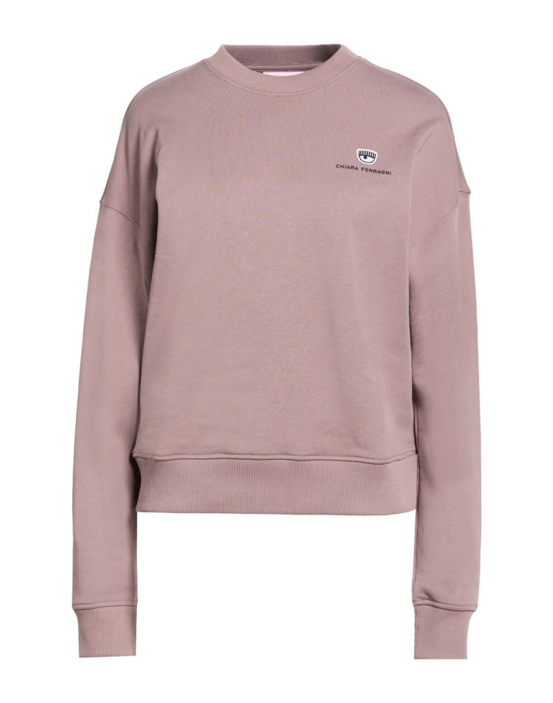 CHIARA FERRAGNI Sweatshirt Damen Maulwurfsgrau von CHIARA FERRAGNI
