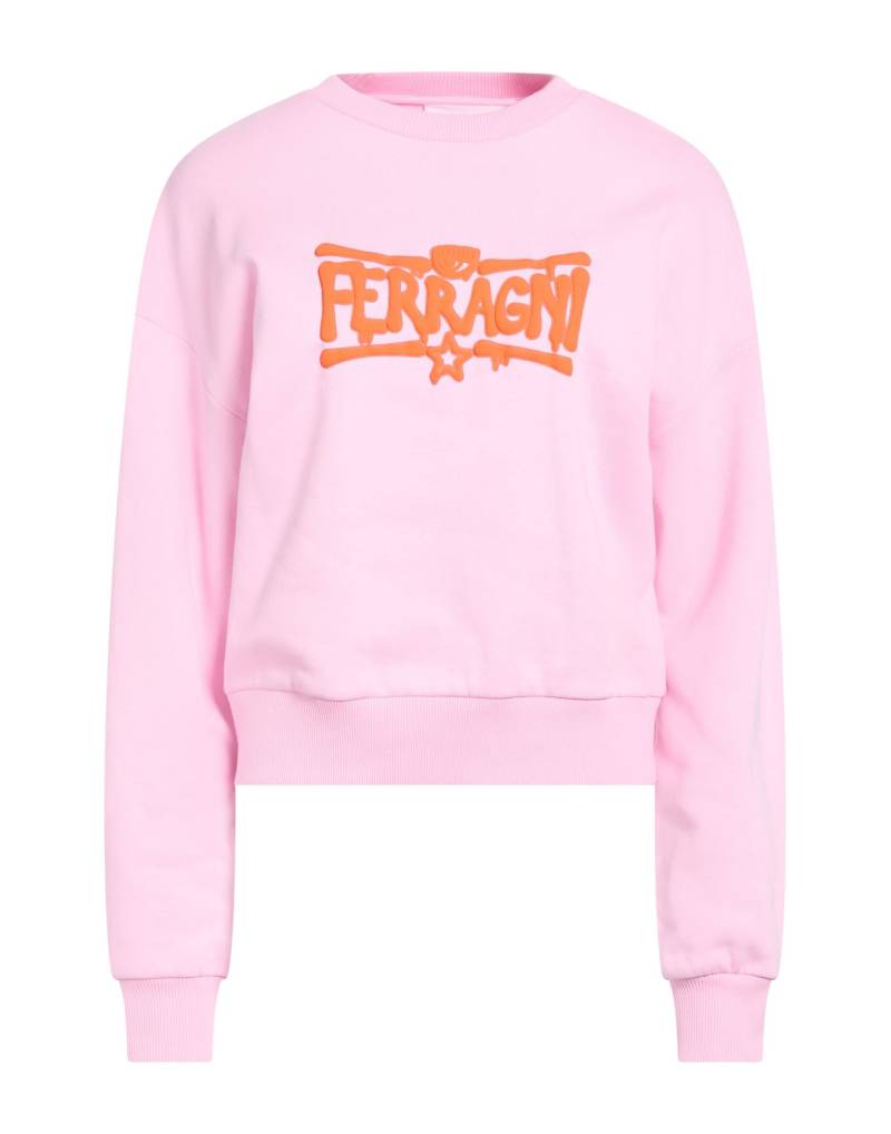 CHIARA FERRAGNI Sweatshirt Damen Rosa von CHIARA FERRAGNI