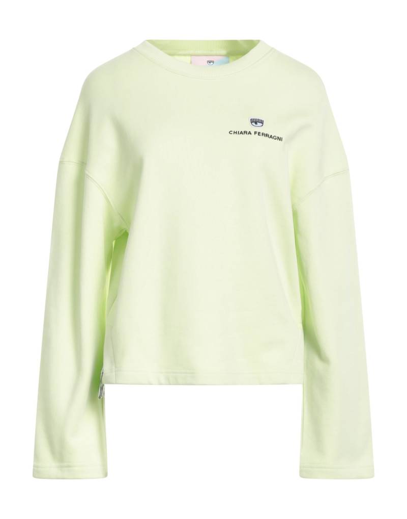 CHIARA FERRAGNI Sweatshirt Damen Säuregrün von CHIARA FERRAGNI