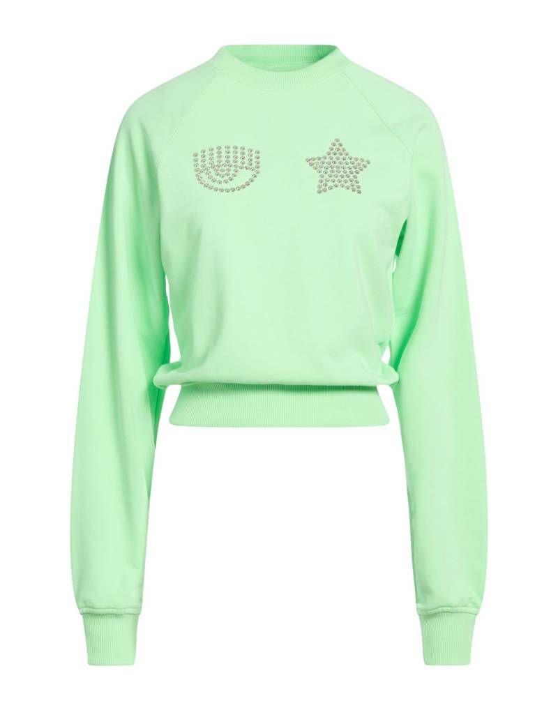 CHIARA FERRAGNI Sweatshirt Damen Säuregrün von CHIARA FERRAGNI