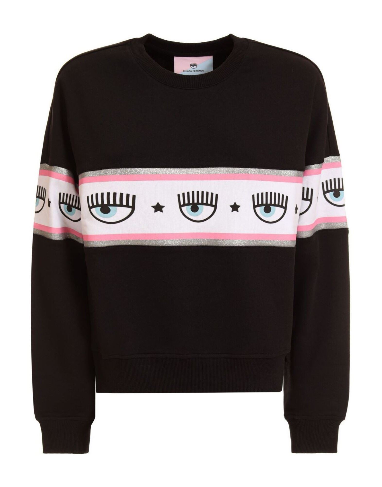 CHIARA FERRAGNI Sweatshirt Damen Schwarz von CHIARA FERRAGNI