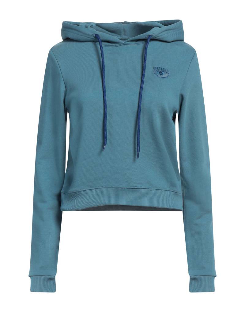 CHIARA FERRAGNI Sweatshirt Damen Taubenblau von CHIARA FERRAGNI
