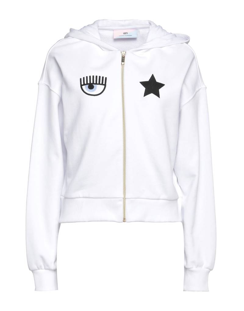 CHIARA FERRAGNI Sweatshirt Damen Weiß von CHIARA FERRAGNI