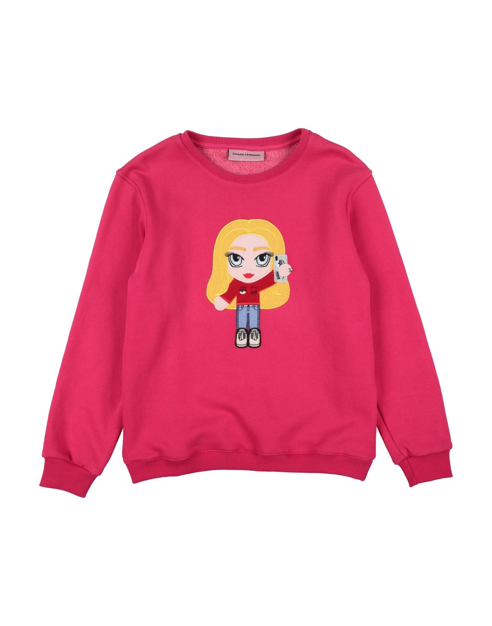 CHIARA FERRAGNI Sweatshirt Kinder Fuchsia CHIARA FERRAGNI Sweatshirt Kinder Fuchsia von CHIARA FERRAGNI