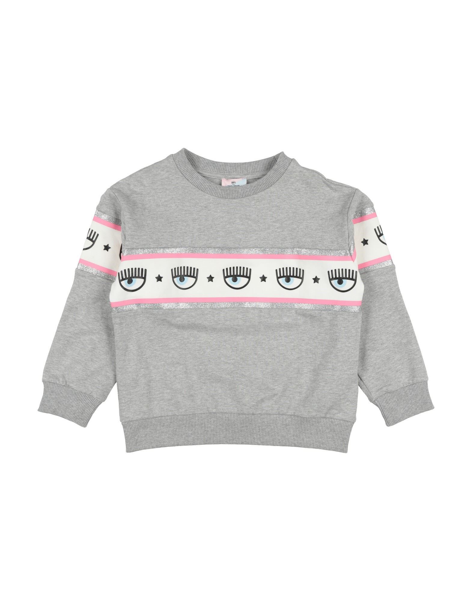 CHIARA FERRAGNI Sweatshirt Kinder Grau CHIARA FERRAGNI Sweatshirt Kinder Grau von CHIARA FERRAGNI