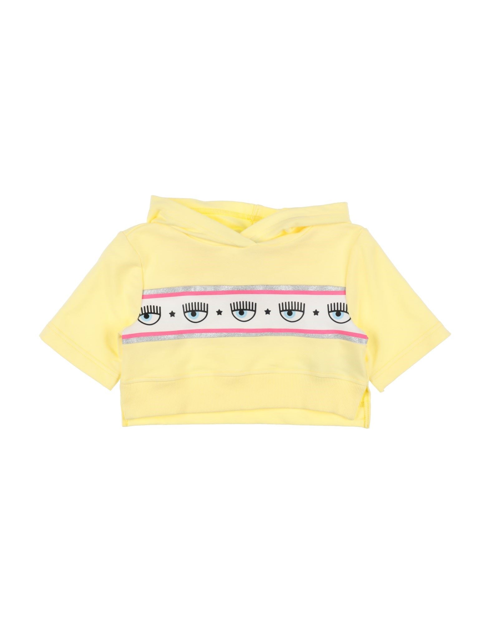 CHIARA FERRAGNI Sweatshirt Kinder Hellgelb von CHIARA FERRAGNI