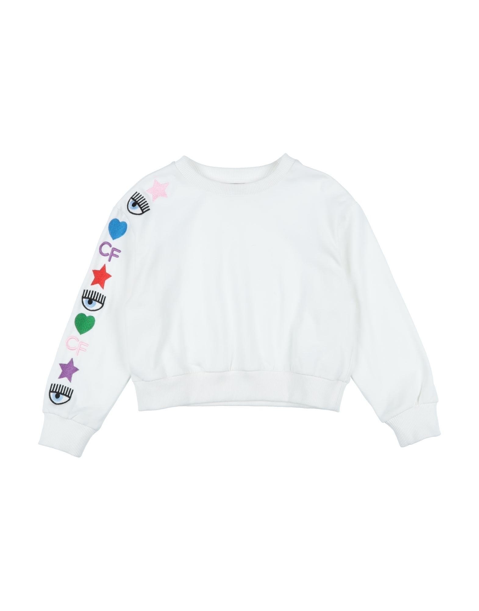 CHIARA FERRAGNI Sweatshirt Kinder Off white von CHIARA FERRAGNI