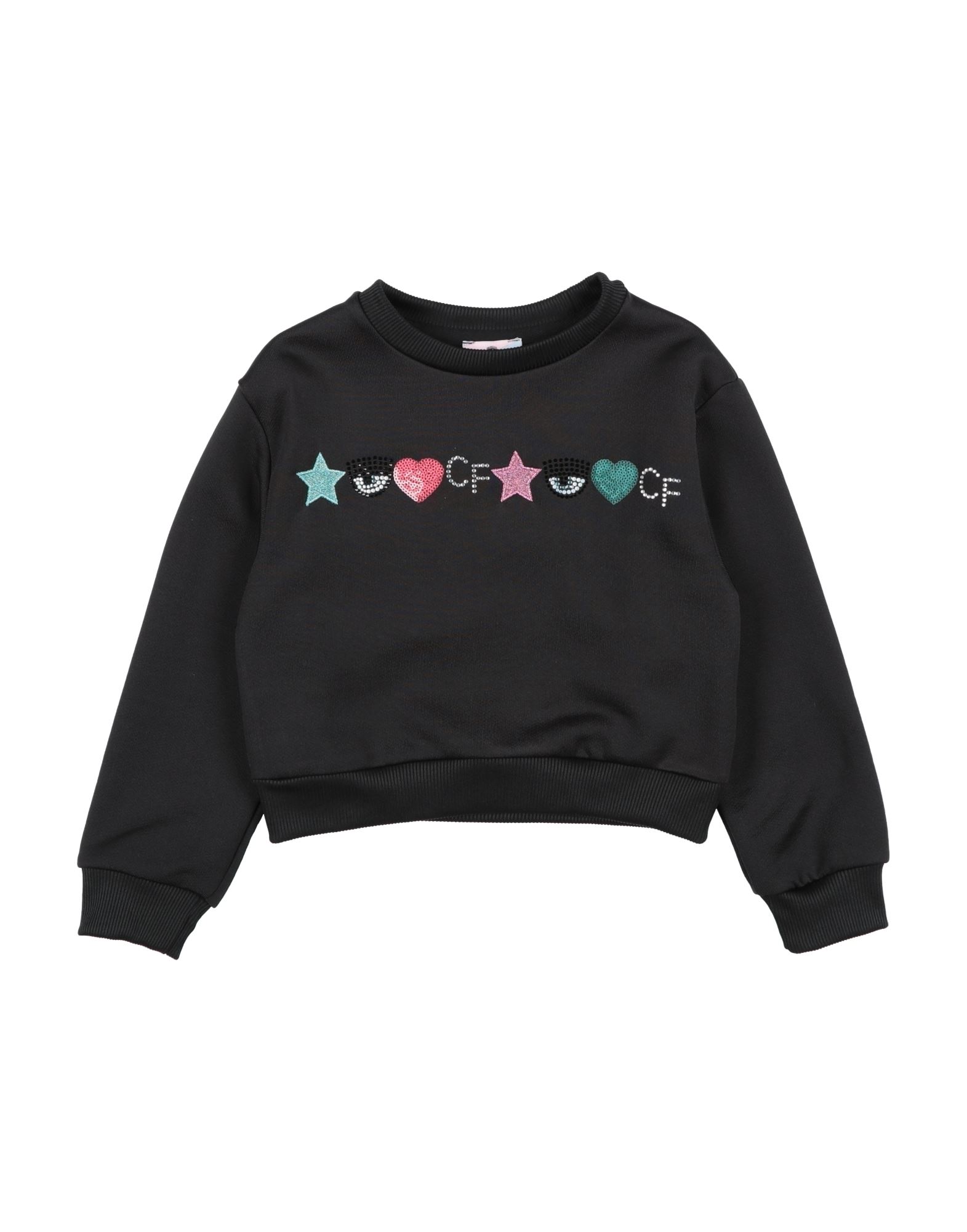 CHIARA FERRAGNI Sweatshirt Kinder Schwarz von CHIARA FERRAGNI