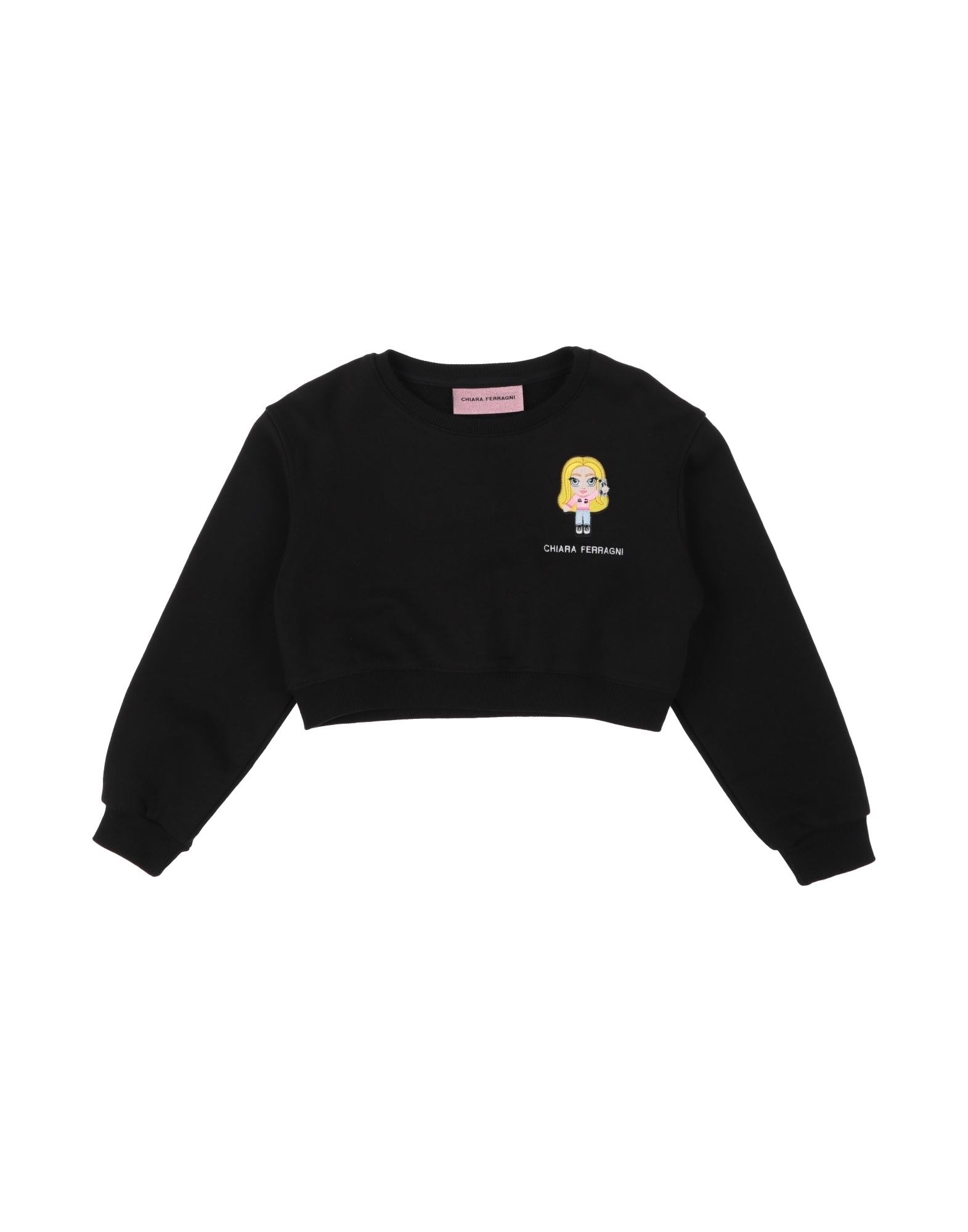 CHIARA FERRAGNI Sweatshirt Kinder Schwarz von CHIARA FERRAGNI