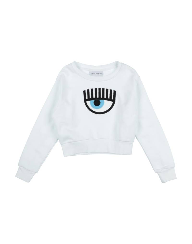 CHIARA FERRAGNI Sweatshirt Kinder Weiß von CHIARA FERRAGNI
