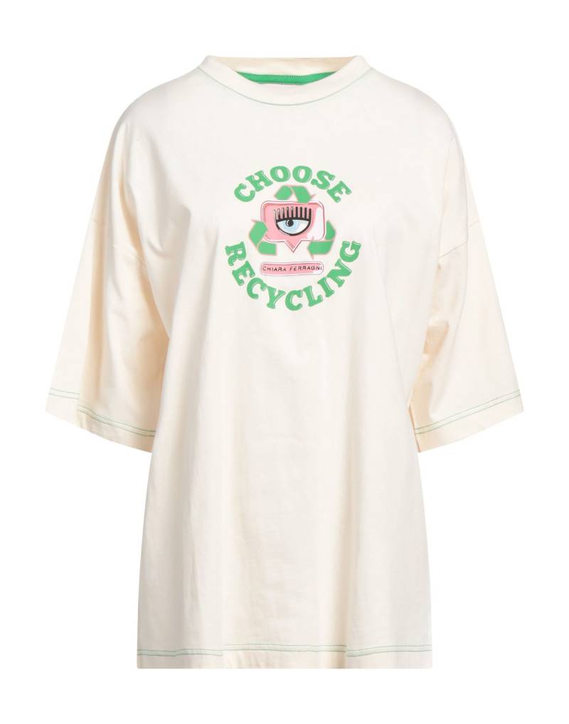 CHIARA FERRAGNI T-shirts Damen Elfenbein von CHIARA FERRAGNI