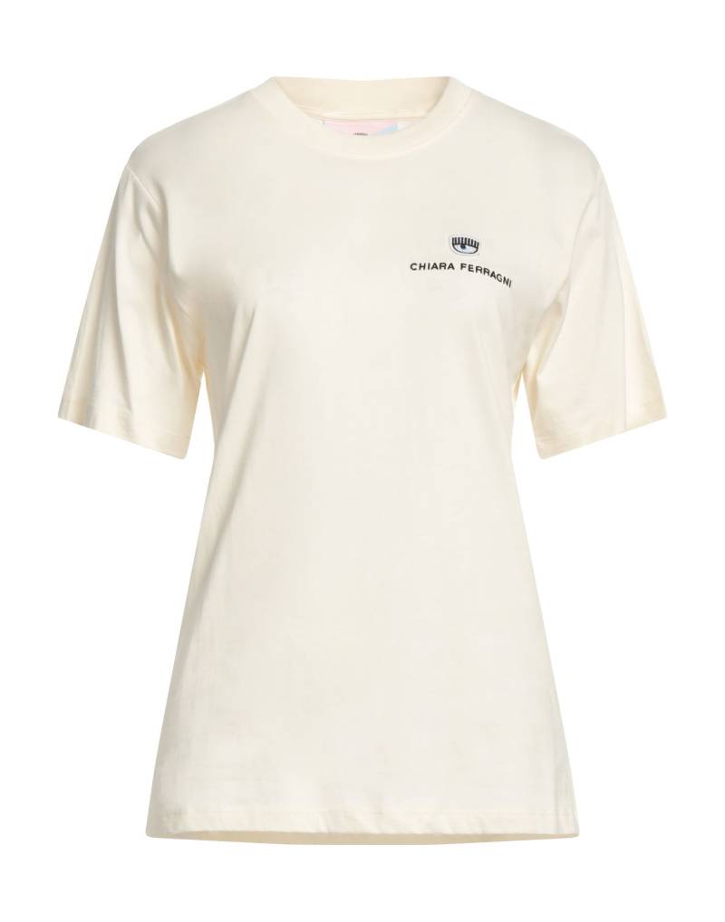 CHIARA FERRAGNI T-shirts Damen Elfenbein von CHIARA FERRAGNI