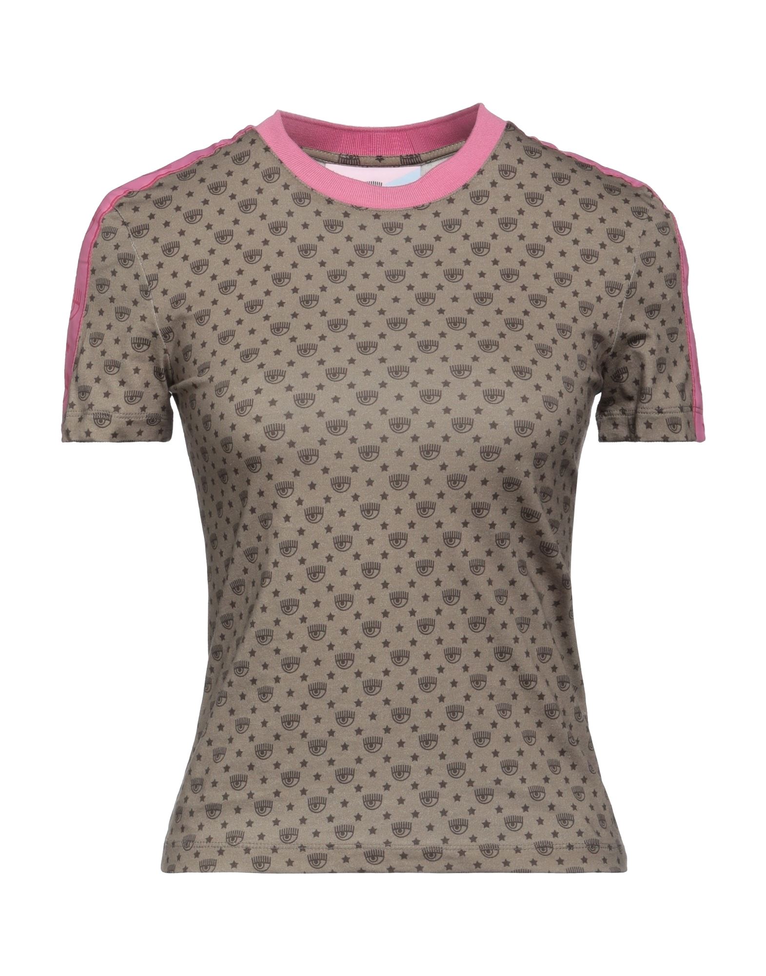 CHIARA FERRAGNI T-shirts Damen Khaki von CHIARA FERRAGNI