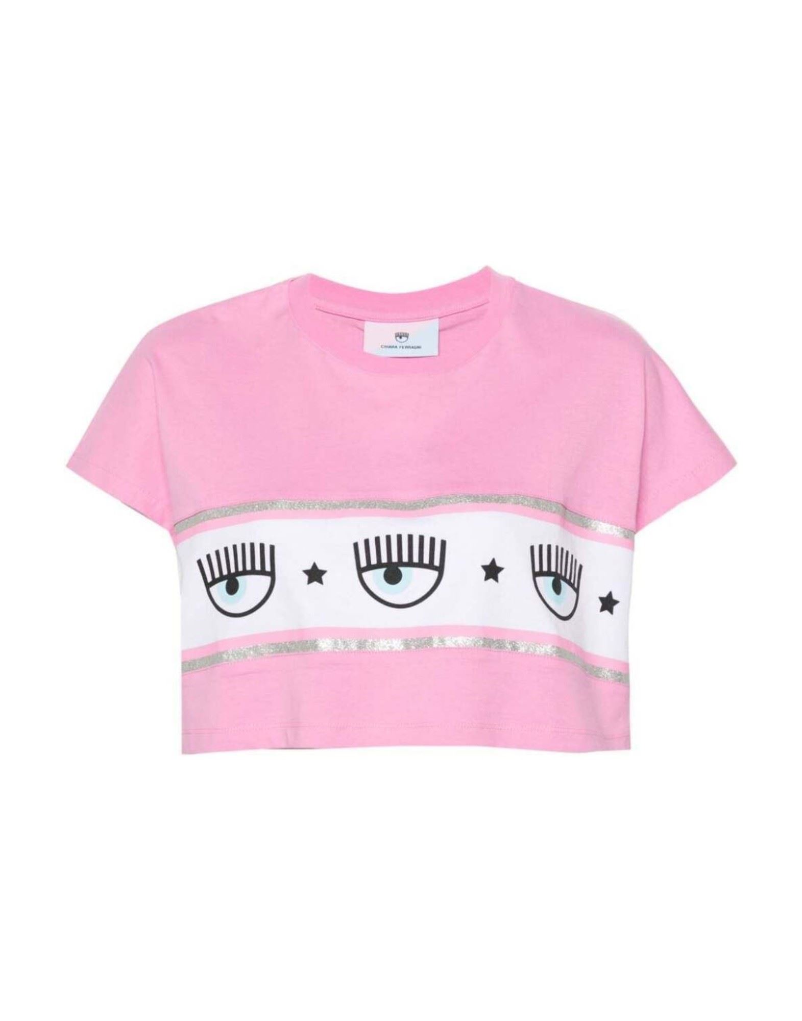 CHIARA FERRAGNI T-shirts Damen Rosa von CHIARA FERRAGNI