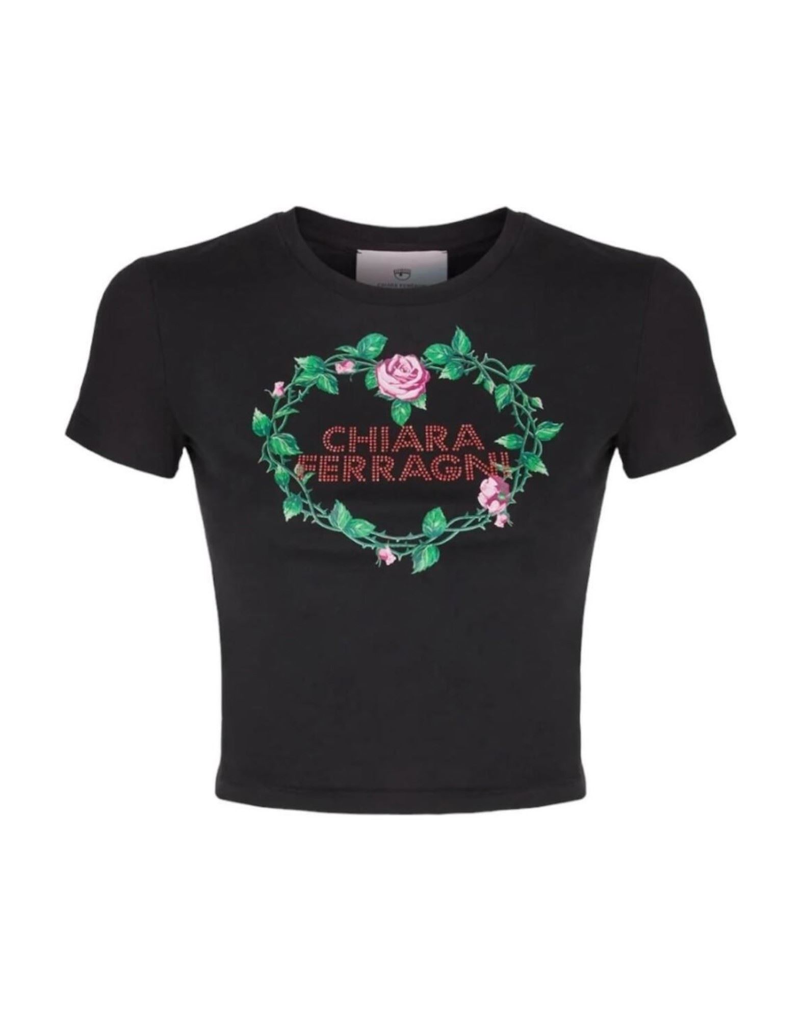 CHIARA FERRAGNI T-shirts Damen Schwarz von CHIARA FERRAGNI