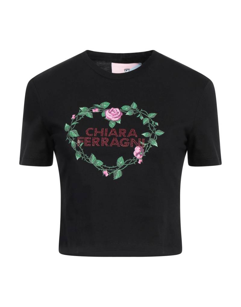 CHIARA FERRAGNI T-shirts Damen Schwarz von CHIARA FERRAGNI