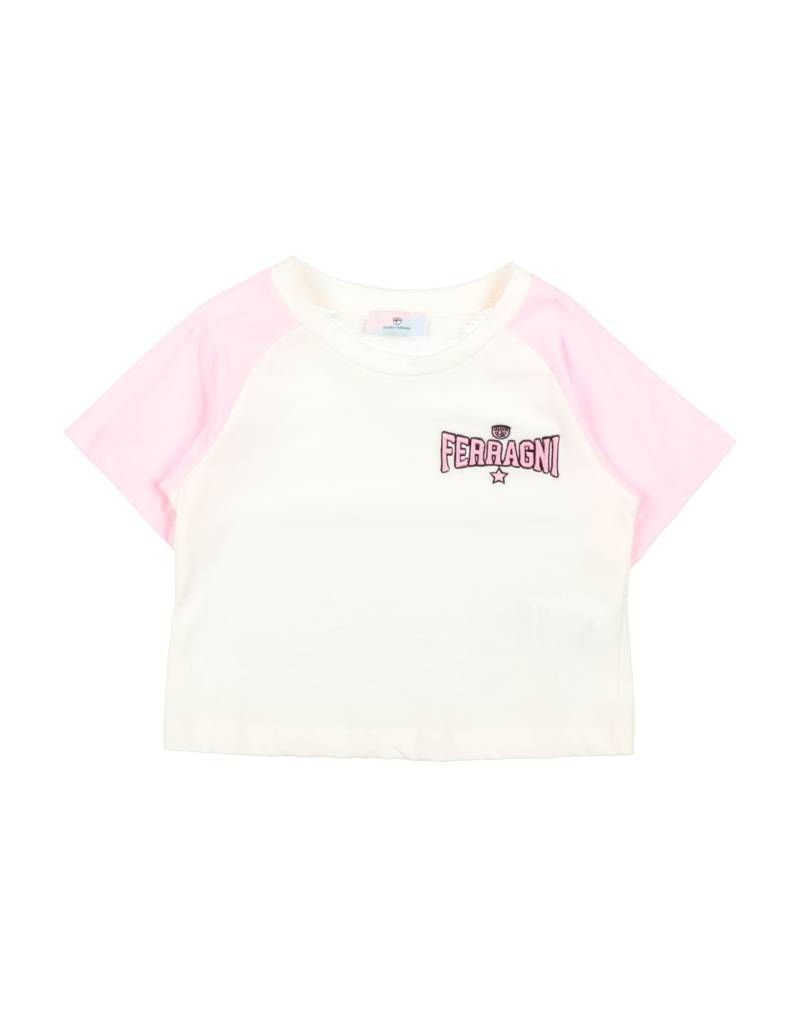 CHIARA FERRAGNI T-shirts Kinder Cremeweiß von CHIARA FERRAGNI