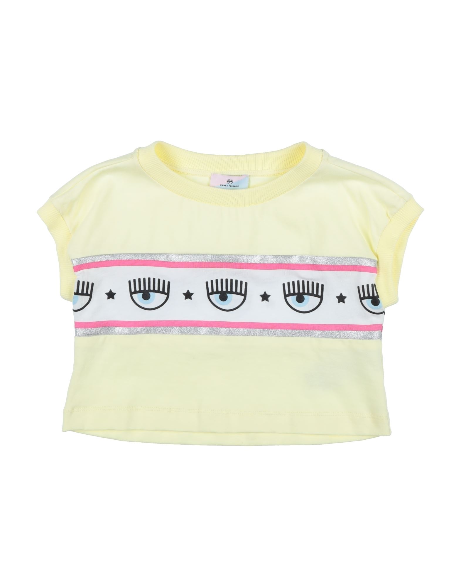 CHIARA FERRAGNI T-shirts Kinder Hellgelb von CHIARA FERRAGNI