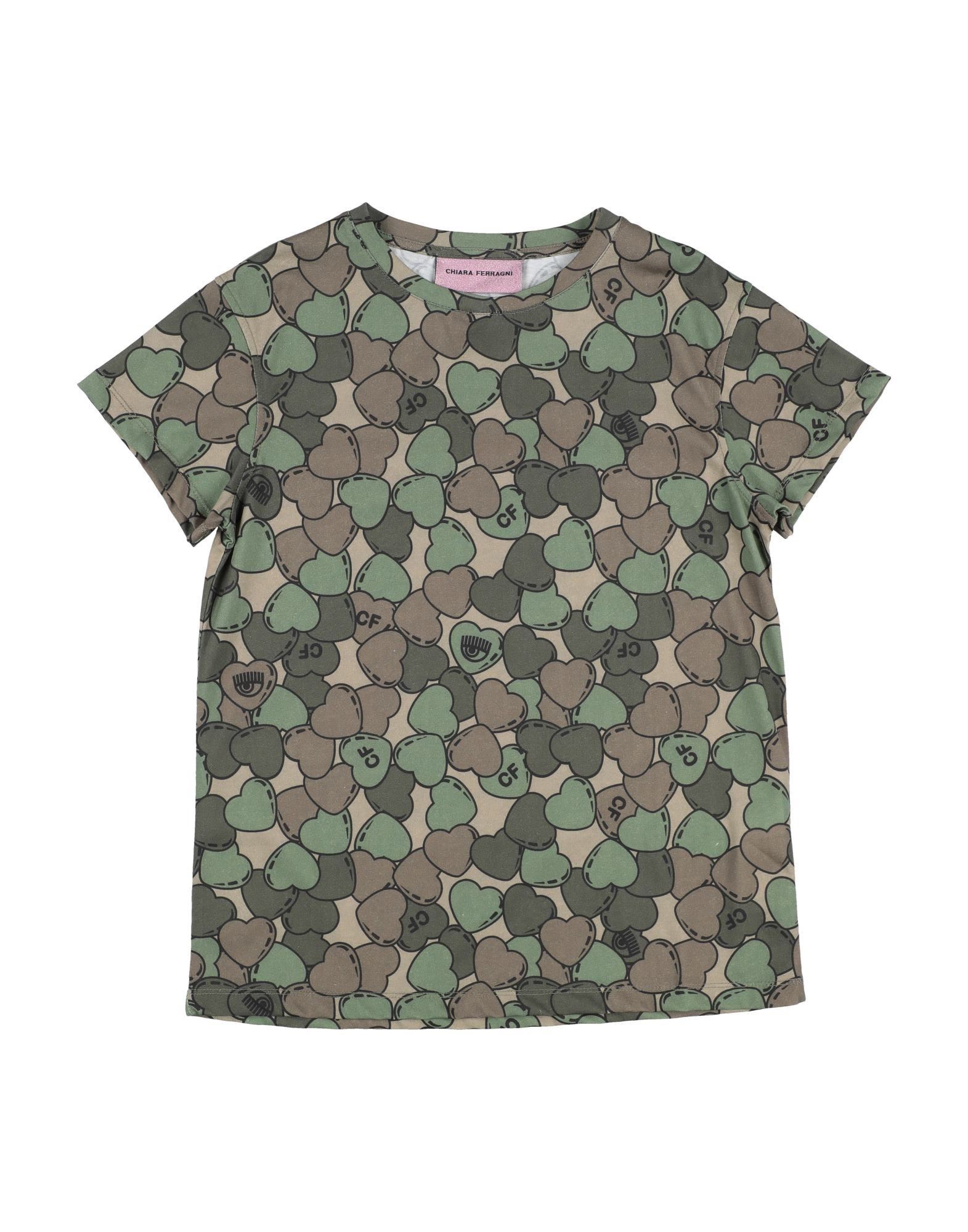 CHIARA FERRAGNI T-shirts Kinder Militärgrün von CHIARA FERRAGNI