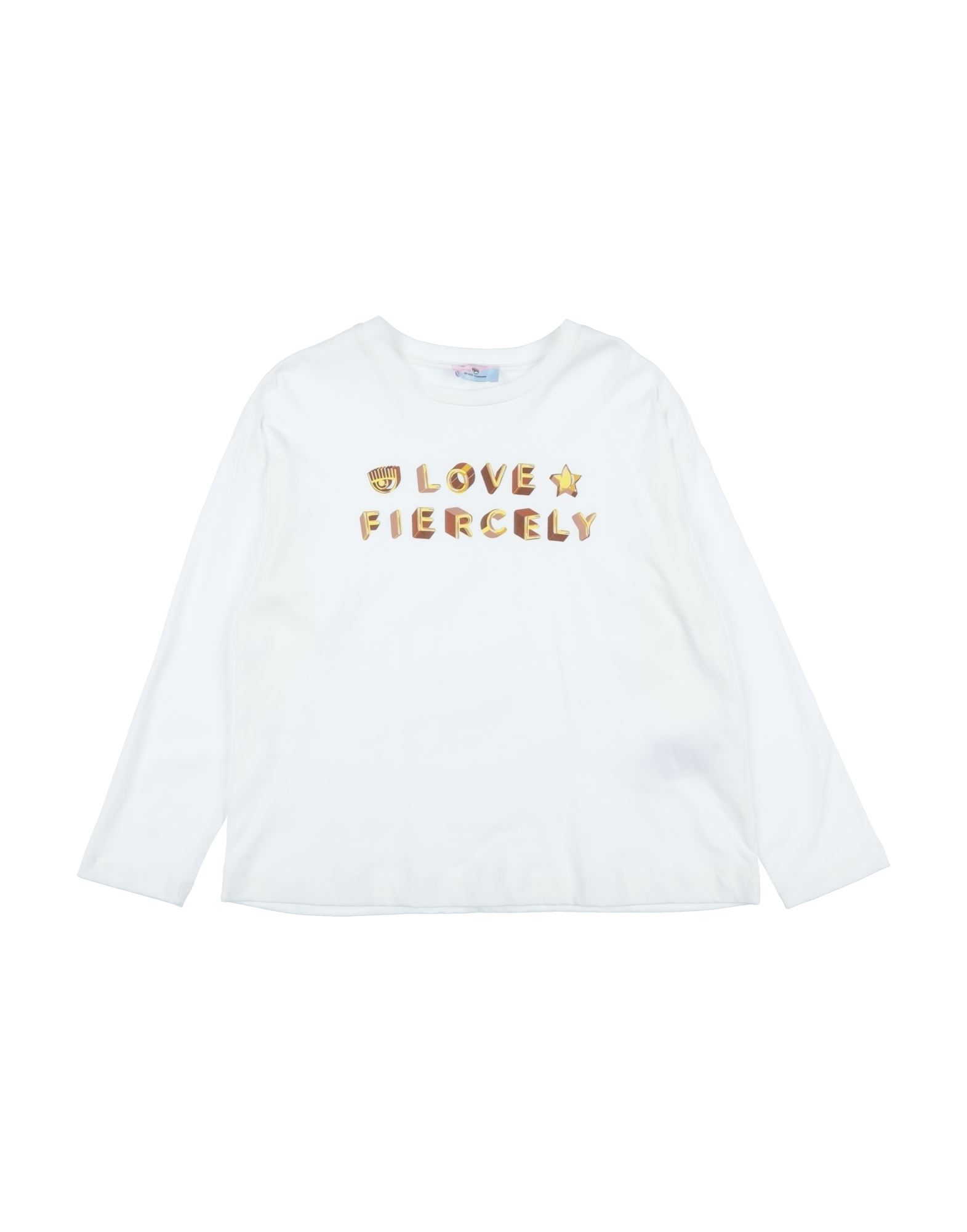 CHIARA FERRAGNI T-shirts Kinder Off white von CHIARA FERRAGNI