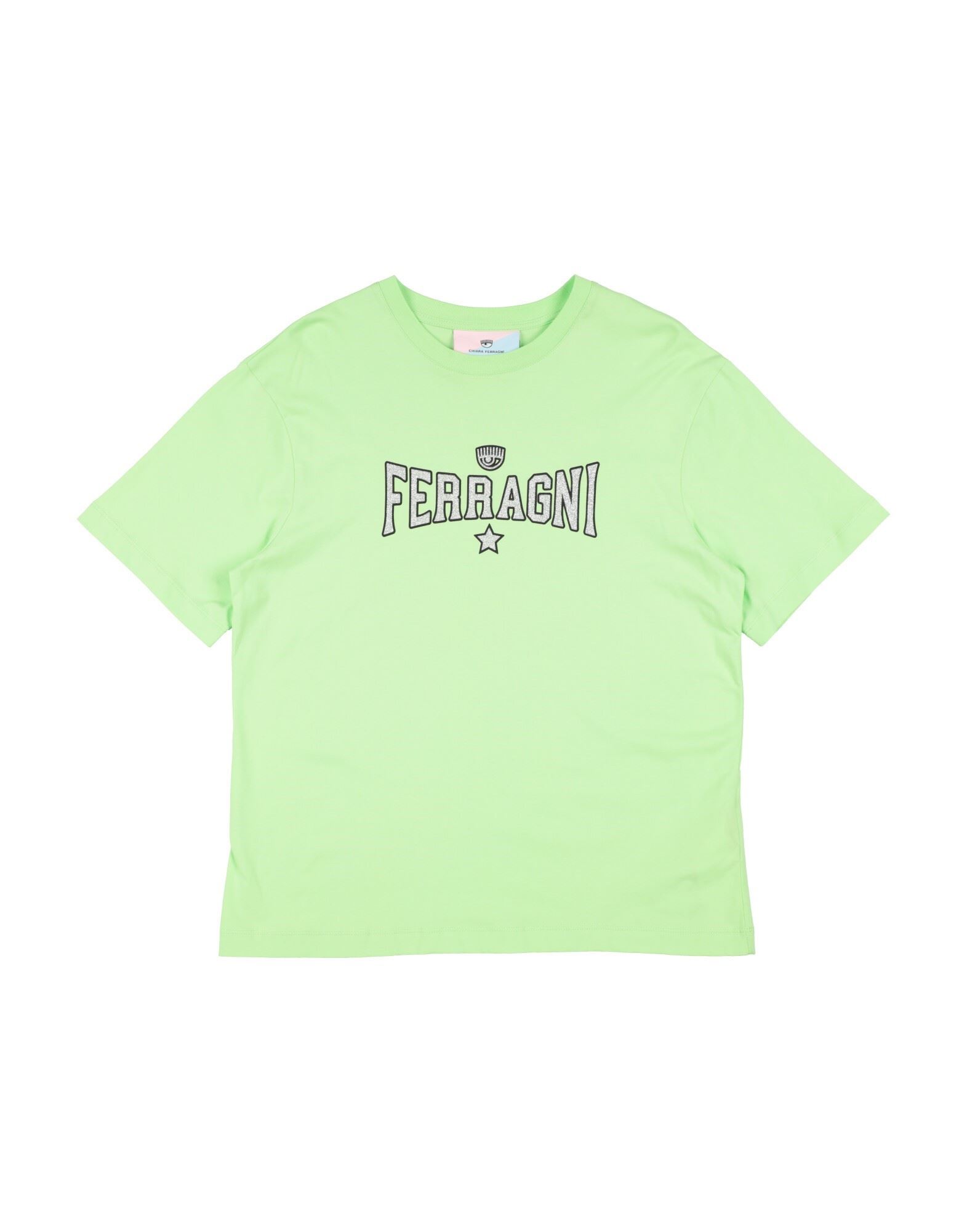 CHIARA FERRAGNI T-shirts Kinder Säuregrün von CHIARA FERRAGNI