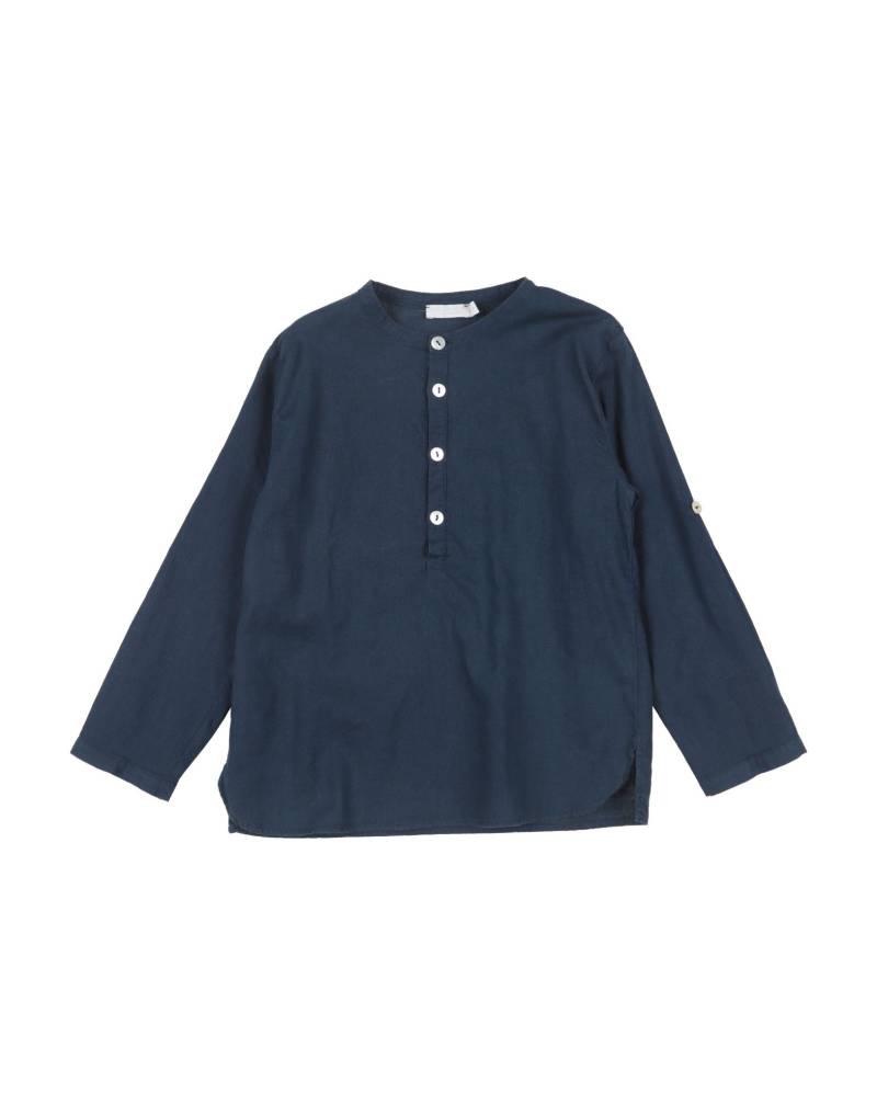 CHIC COLLECTION by LARANJINHA Hemd Kinder Nachtblau von CHIC COLLECTION by LARANJINHA