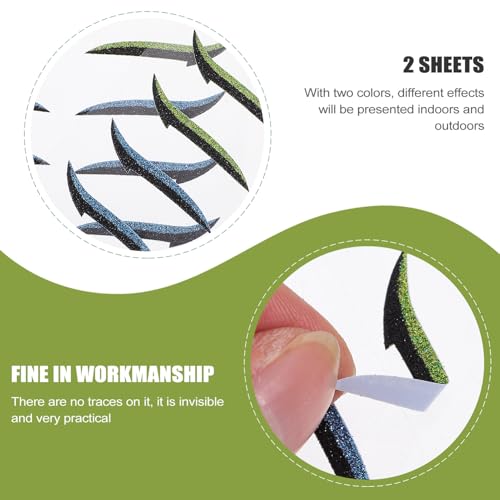 CHICAMPERA 12 Paare Selbstklebende Eyeliner Sticker Wasserdichtes Double Eyelid Make up Tool Leicht Tragbar Für Frauen Verschiedene Augenformen Und Ethnien von CHICAMPERA