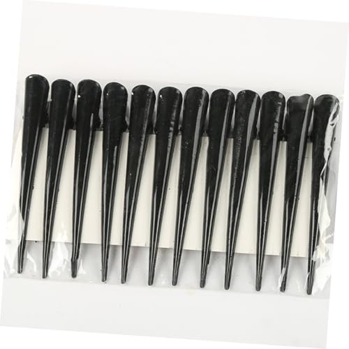 CHICAMPERA 12 Stück Teiliges Haarklammern Damen und Herren Nahtlose Entenschnabel haarclips mit Starker Fixierung zum Abteilen und Styling von Dickem Dünnem Kurzem oder Langem Haar im Salon von CHICAMPERA